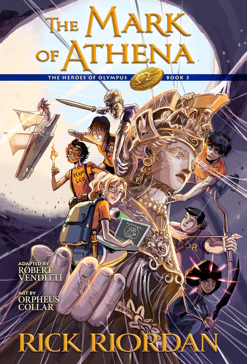 The Heroes of Olympus, Book Three - The Mark of Athena: The Graphic Novel