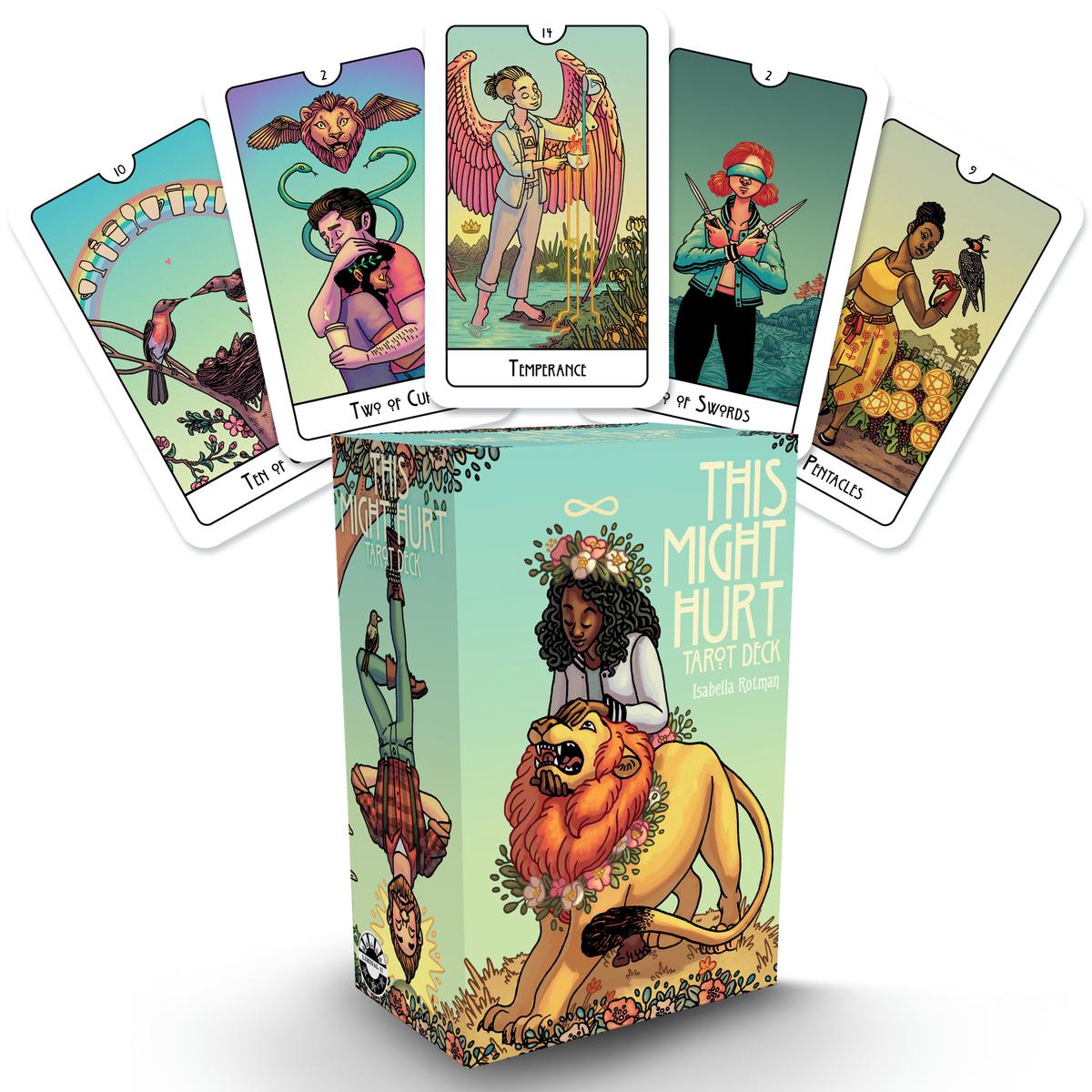This Might Hurt Tarot Deck by Isabella Rotman | Moon Palace Books