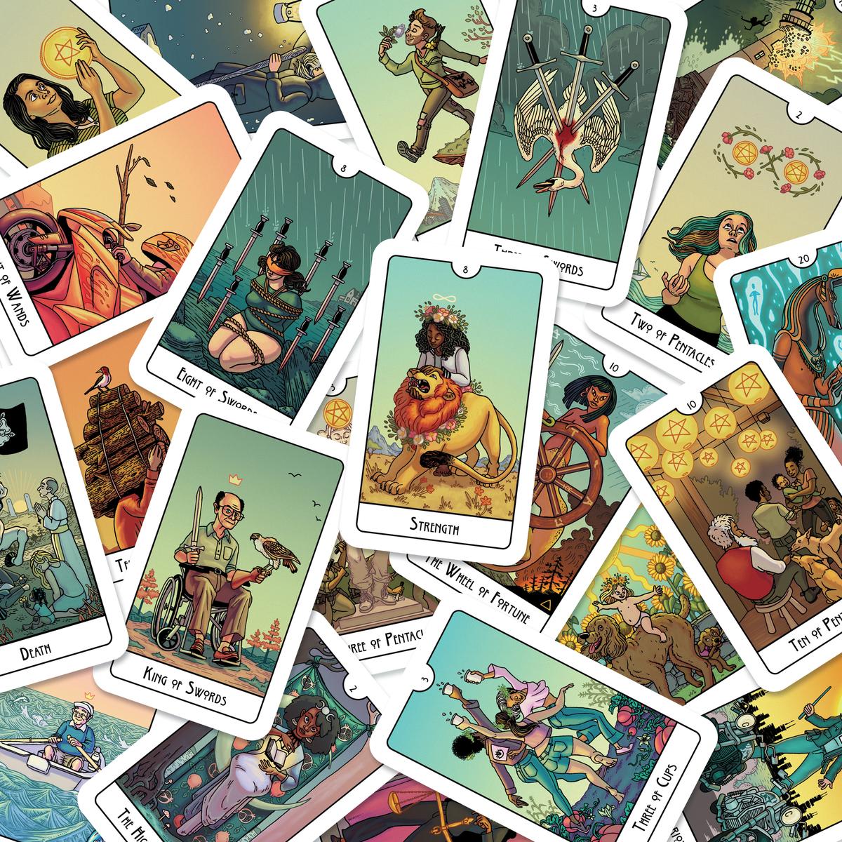 This Might Hurt Tarot Deck by Isabella Rotman | Moon Palace