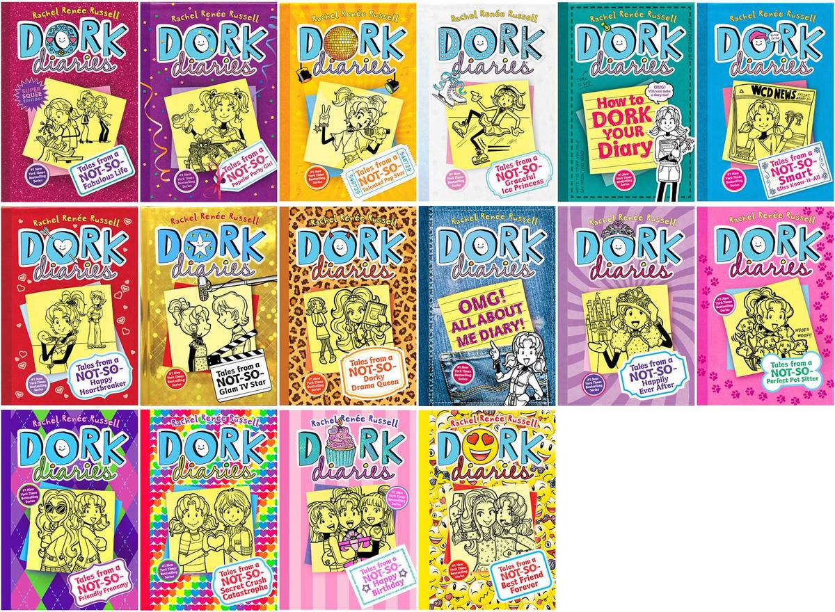DORK DIARIES BOOK SERIES - BUILD-A-LOT - U PICK! #1 NY TIMES BEST SELLER!  #1-15