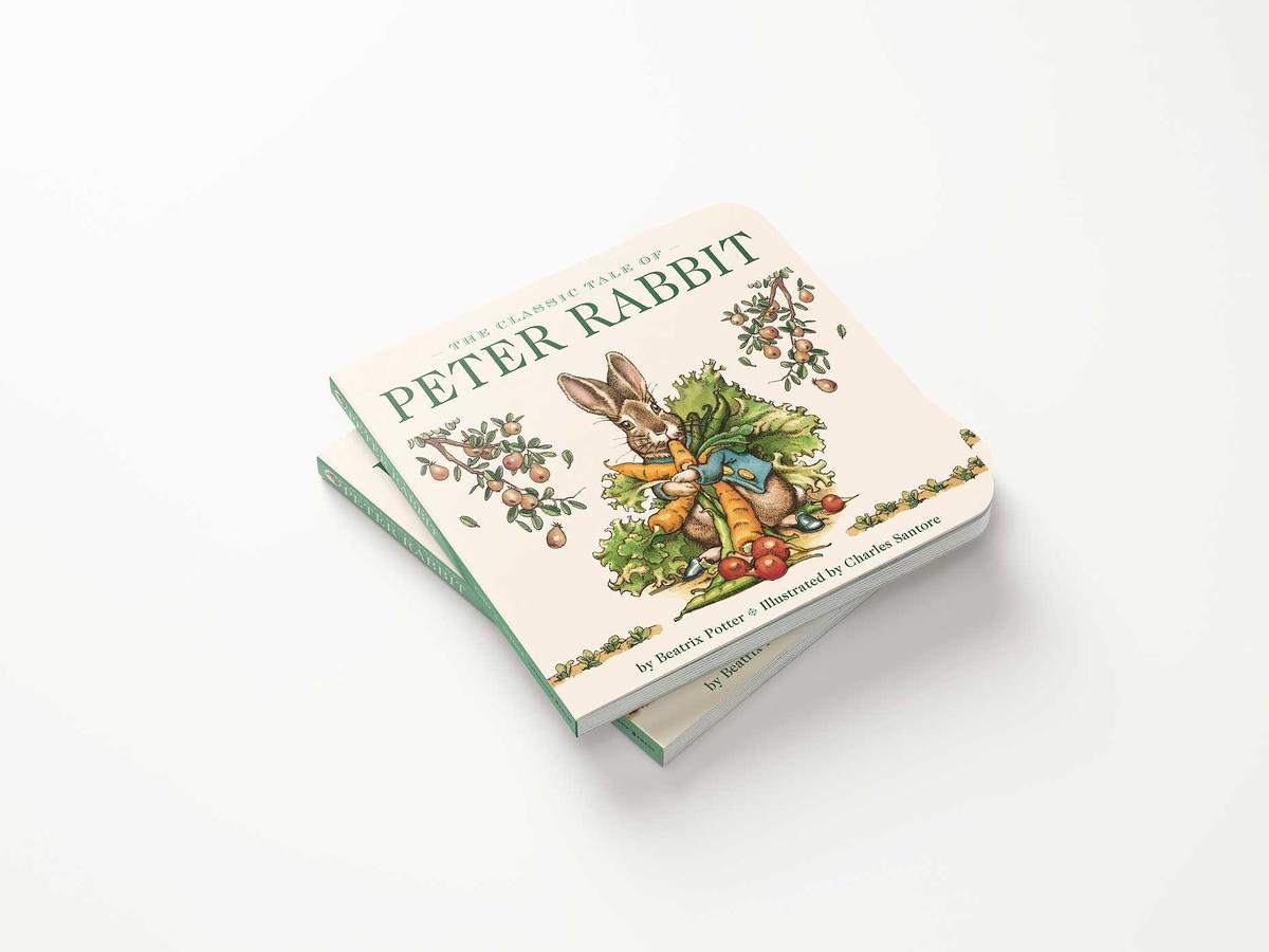 The Classic Tale of Peter Rabbit Board Book (The Revised Edition) by ...