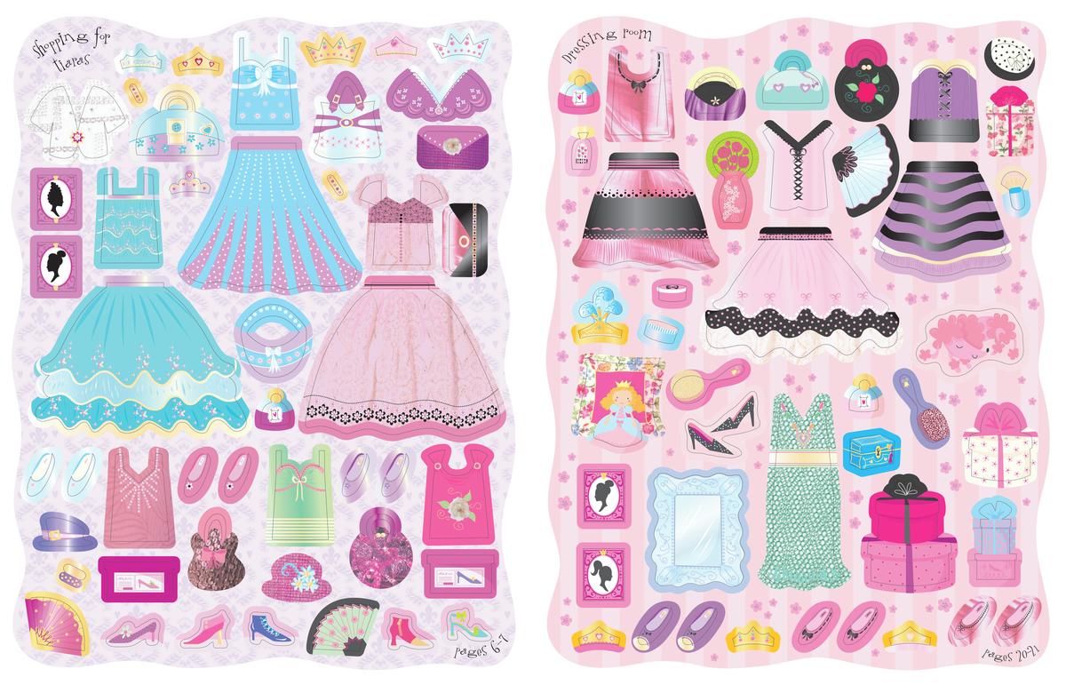 little sticker dolly dressing princess Little Sticker Dolly Dressing Snow Princesses
