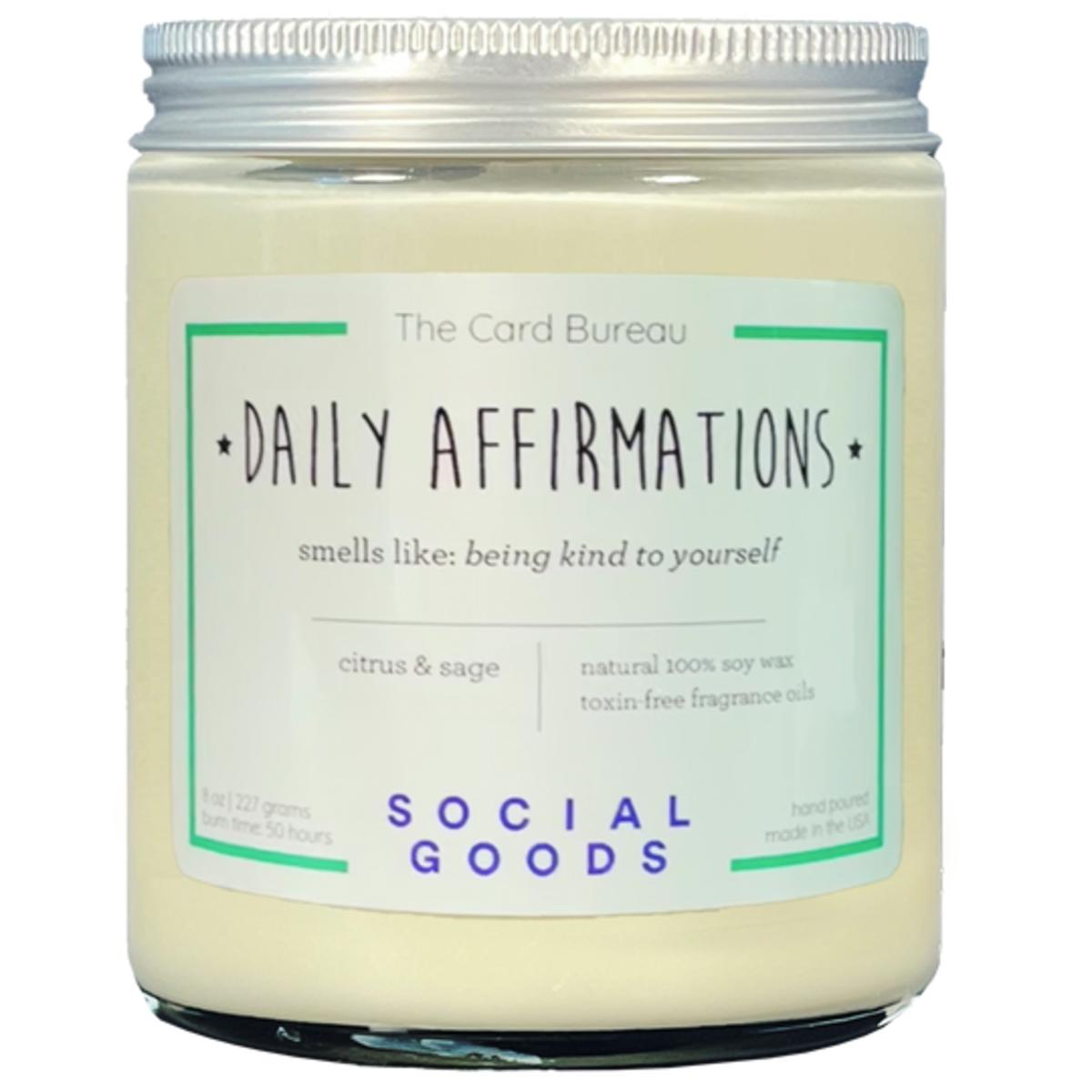 Everyday Affirmation Candles – The Fanciful Fox