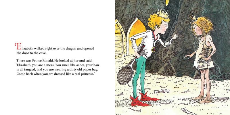 The Paper Bag Princess (Board Book, Unabridged) by Robert Munsch, Michael  Martchenko | Iron Dog Books