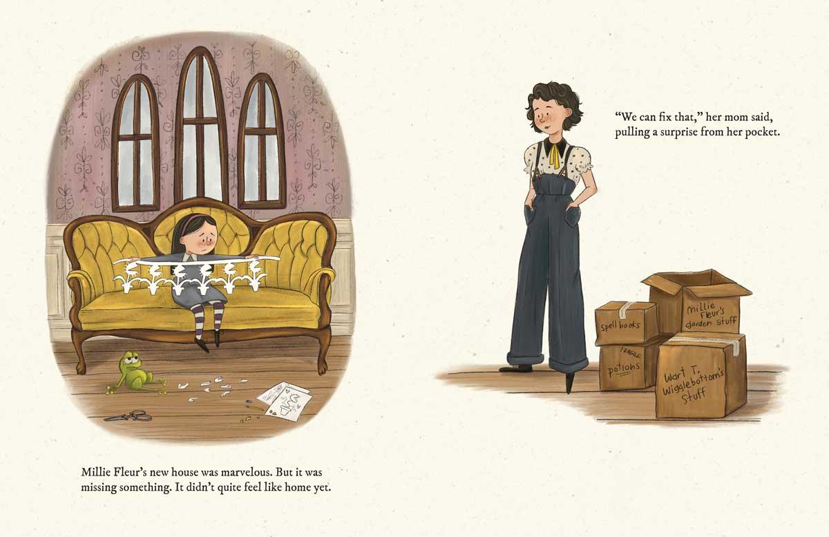 Emily 3点 ジャスミンデザンジュ ホーリーピオニー メディナグロウ Millie Fleur's Poison Garden by Christy Mandin | Laughing Oyster