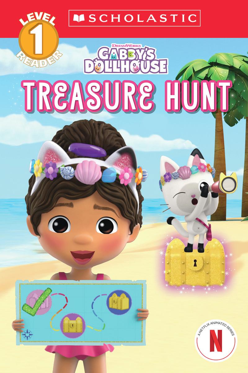 Treasure Hunt (Gabby's Dollhouse - Scholastic Reader, Level 1 #3)