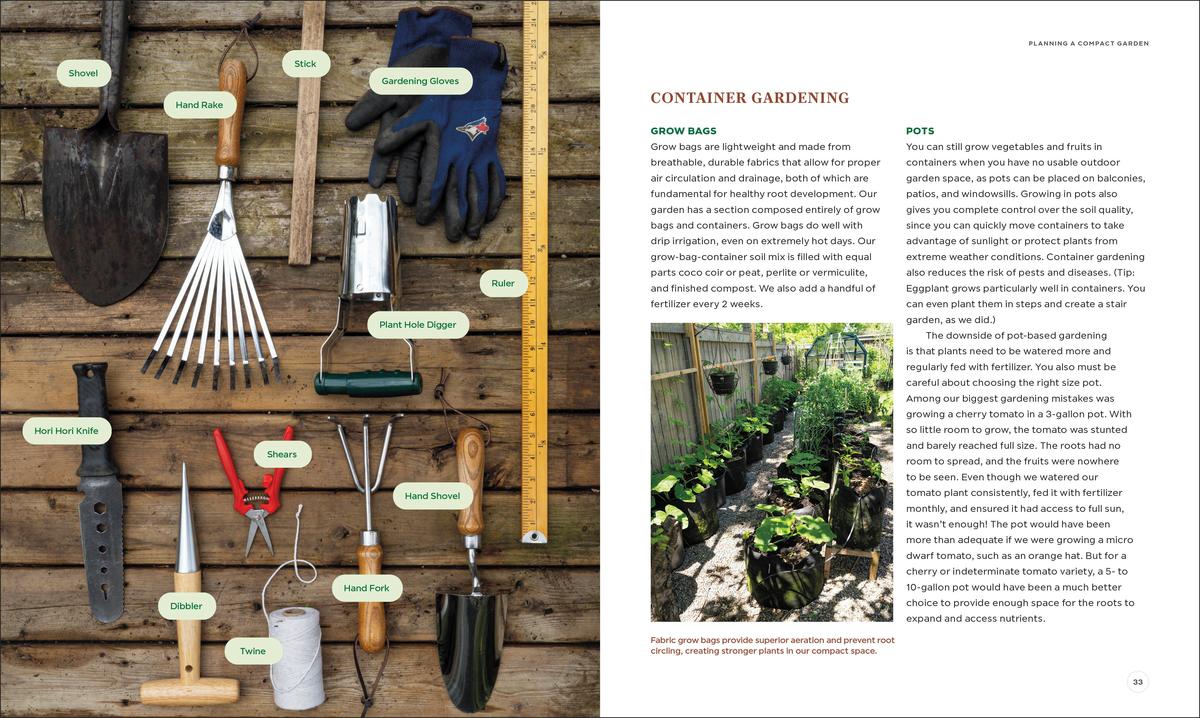 The Compact Garden by Marv Lopez, Char Lopez | The Book & Cover