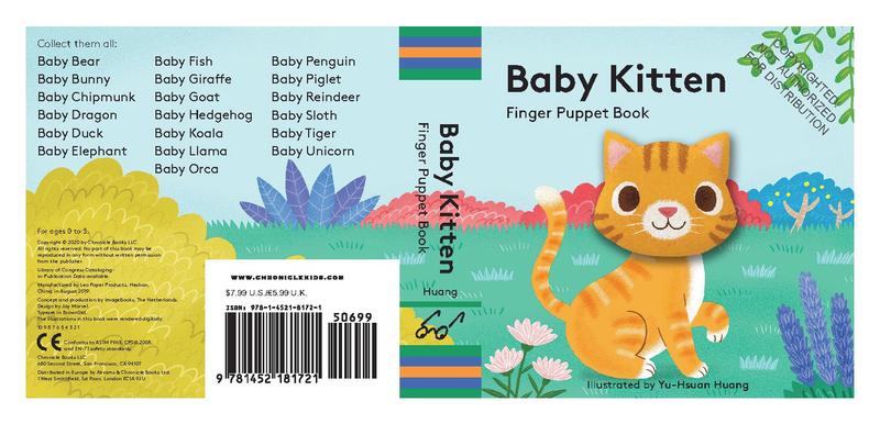 Little Kitten: Finger Puppet Book