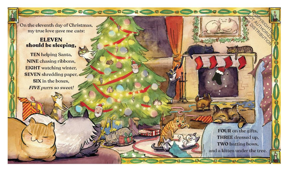 Three Hills Books | The Twelve Cats of Christmas