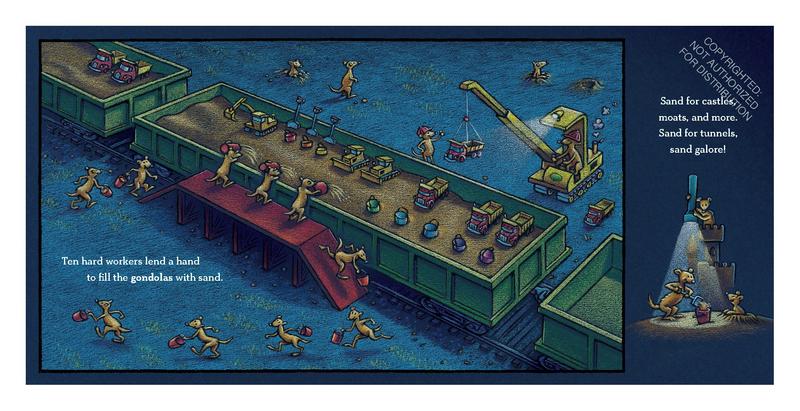 Steam Train, Dream Train by Sherri Duskey Rinker, Tom Lichtenheld