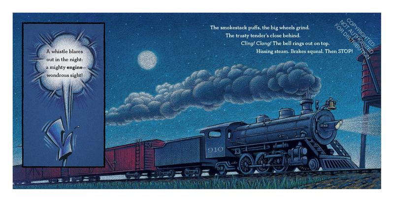 Steam Train, Dream Train by Sherri Duskey Rinker, Tom Lichtenheld
