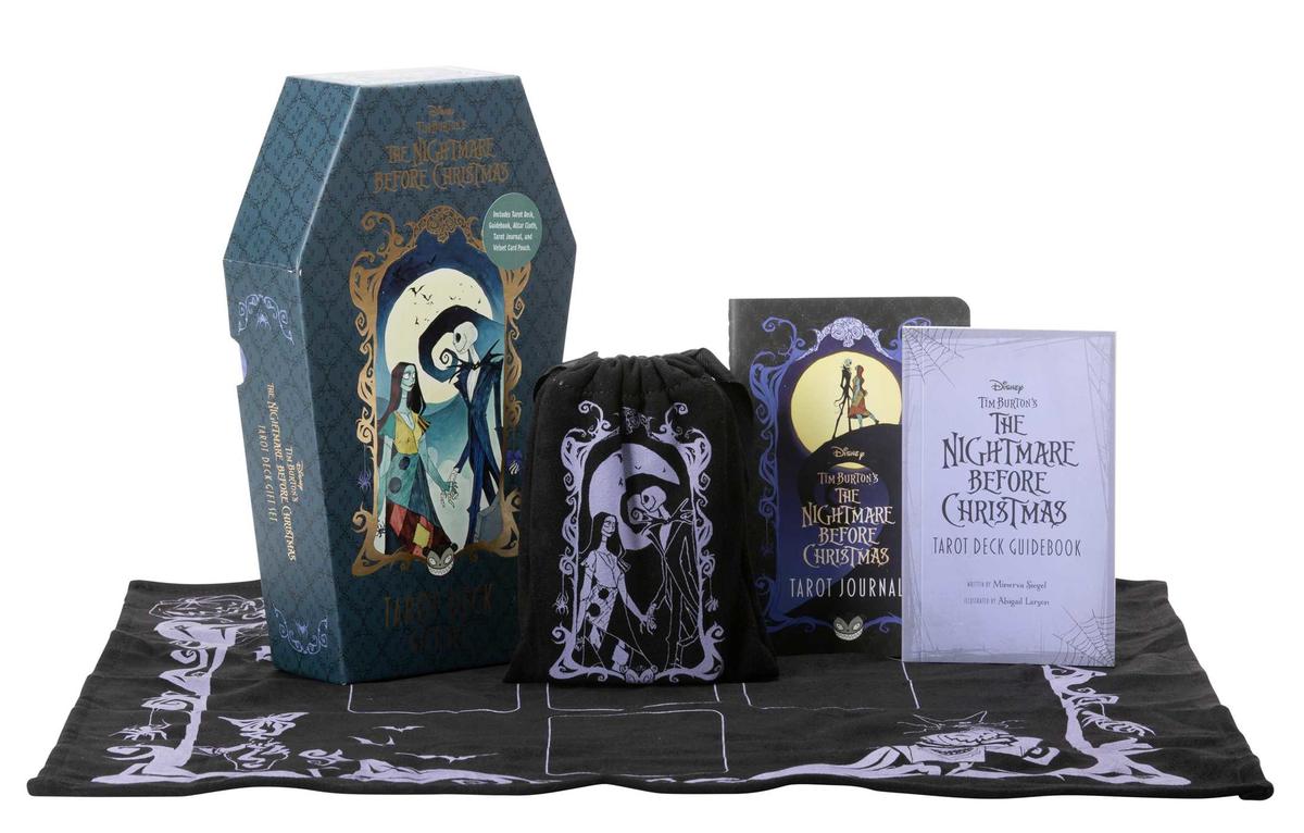 Bolen Books  The Nightmare Before Christmas Tarot Deck and Guidebook Gift  Set