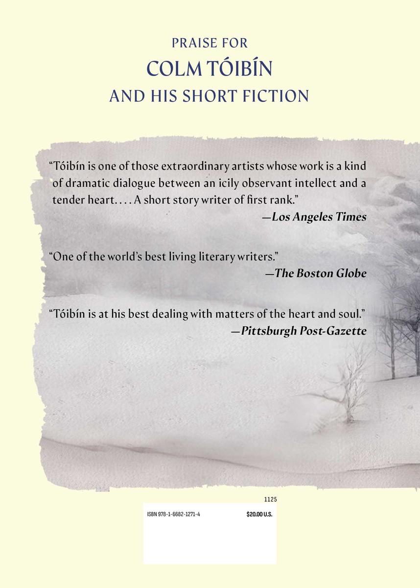 A Long Winter by Colm Toibin | Books Are Magic