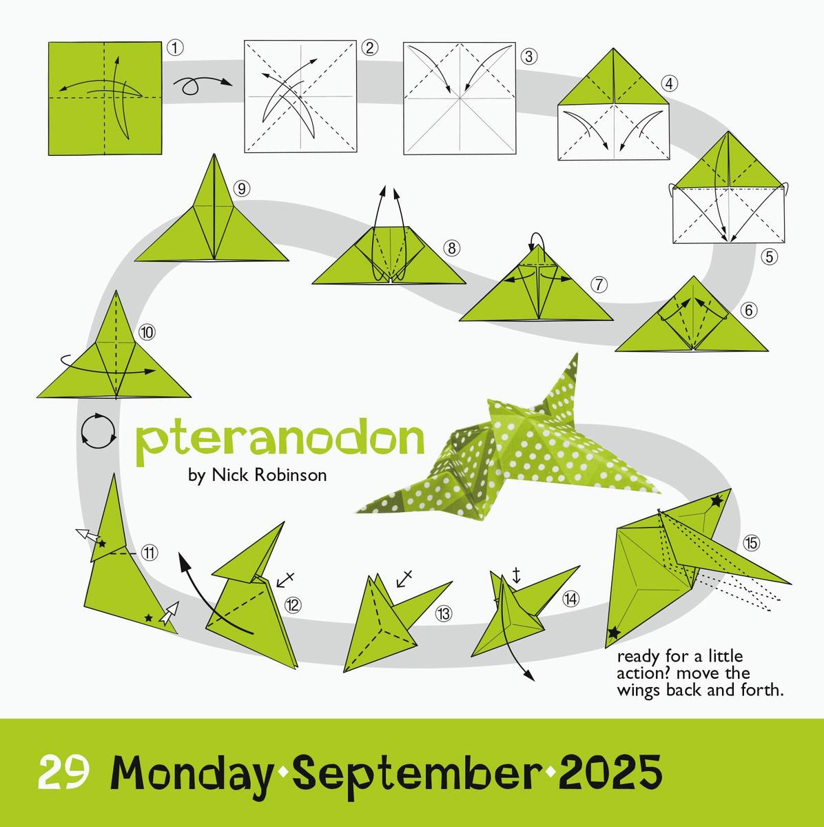 Origami Page-A-Day® Calendar 2025 by Margaret Van Sicklen