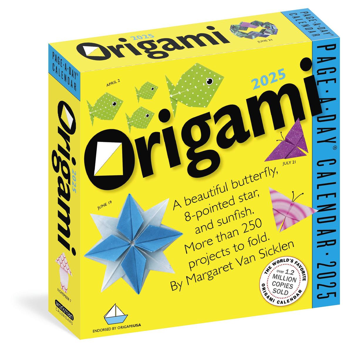 Origami Page-A-Day® Calendar 2025 by Margaret Van Sicklen