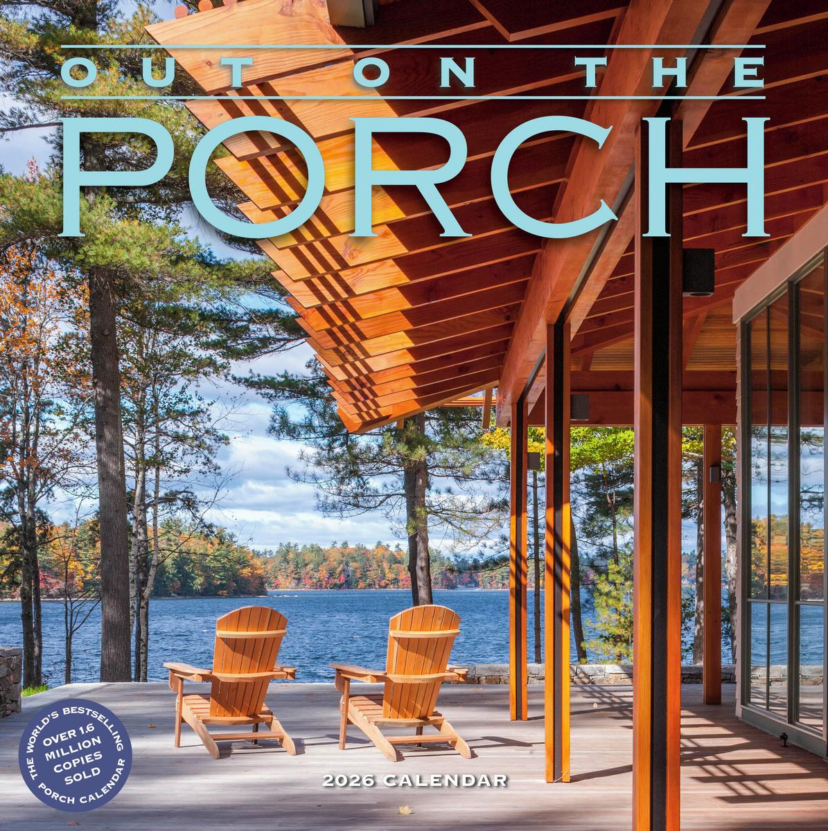 Out on the Porch Wall Calendar 2026 by Calendars Workman | Avid Reader
