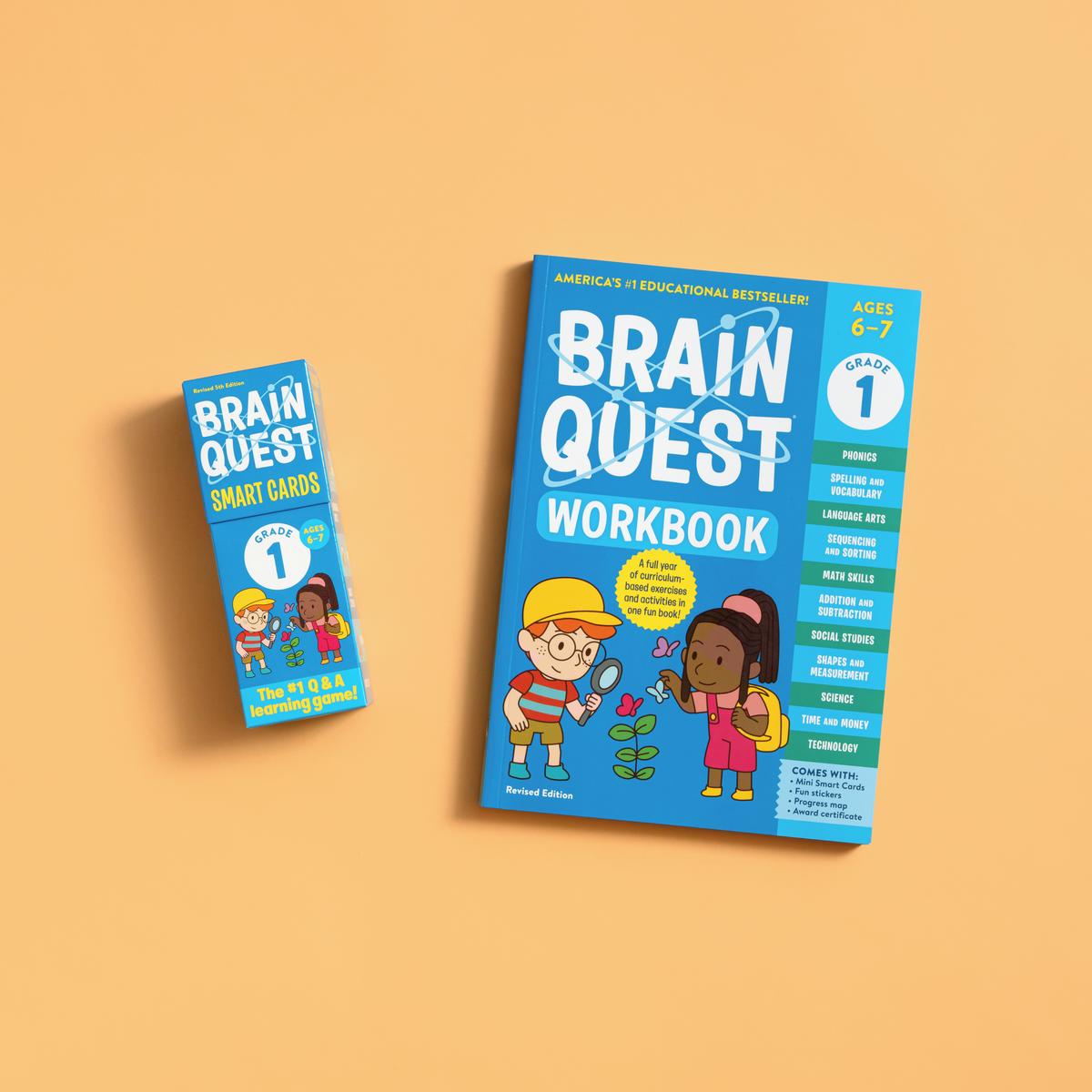 Brain Quest Workbook 全8冊+1冊　全シリーズ Brain Quest Workbook by Publishing Workman, Lisa Trumbauer