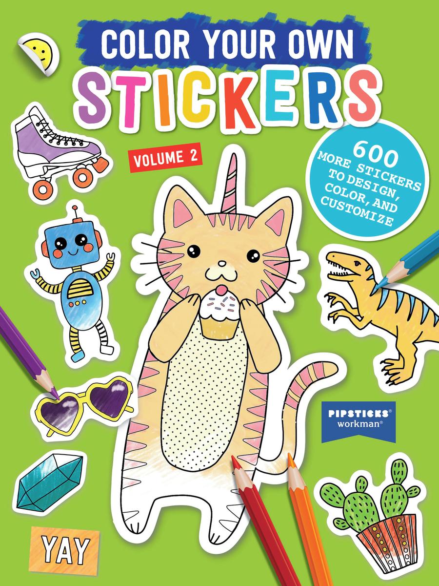 Color Your Own Stickers, Volume 2: Trade Edition