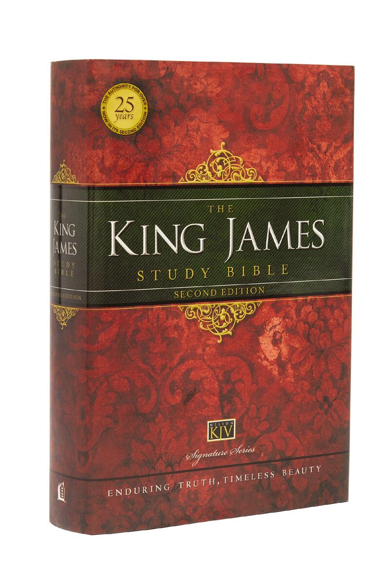 King James Study Bible by Nelson Thomas | Cornerstone Bookshop