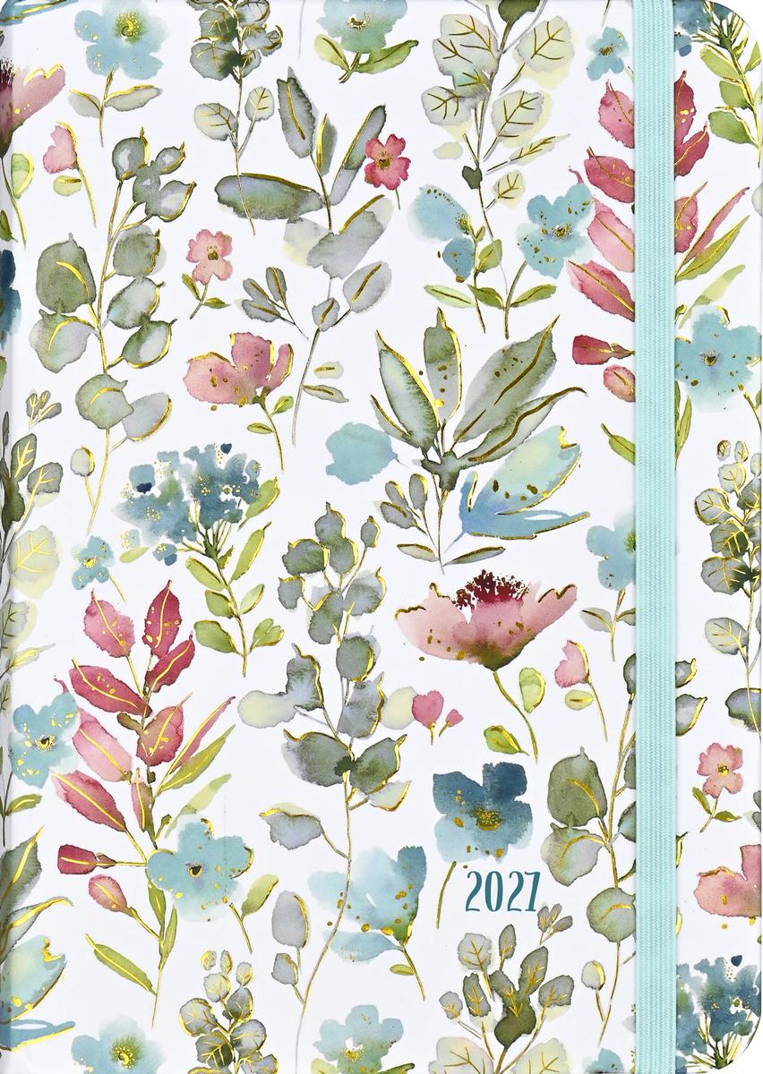 2027 Floral Watercolor Weekly Planner (16 months, Sept 2026 to Dec 2027)