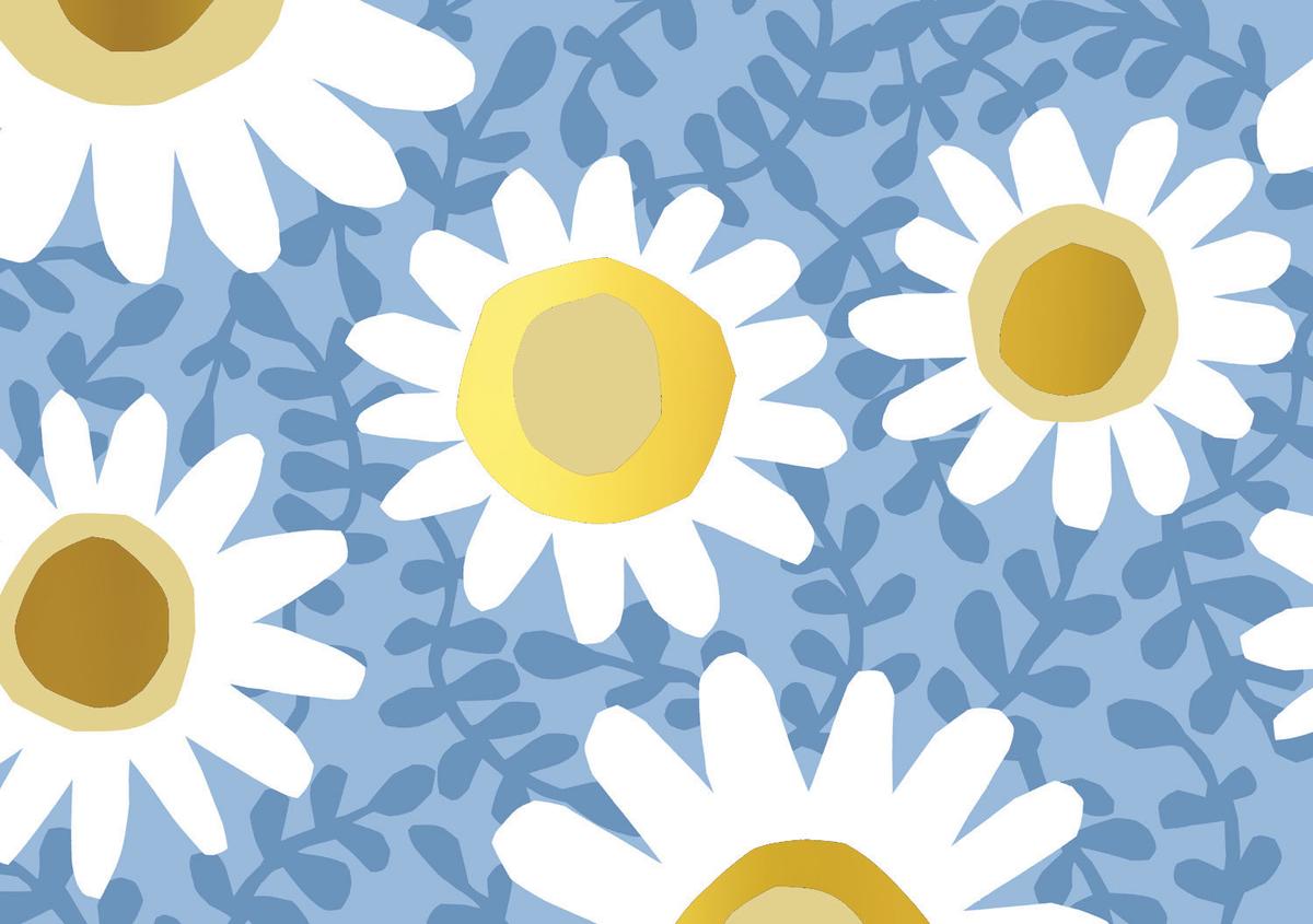 Daisies Note Cards (14 cards, 15 self-sealing envelopes)