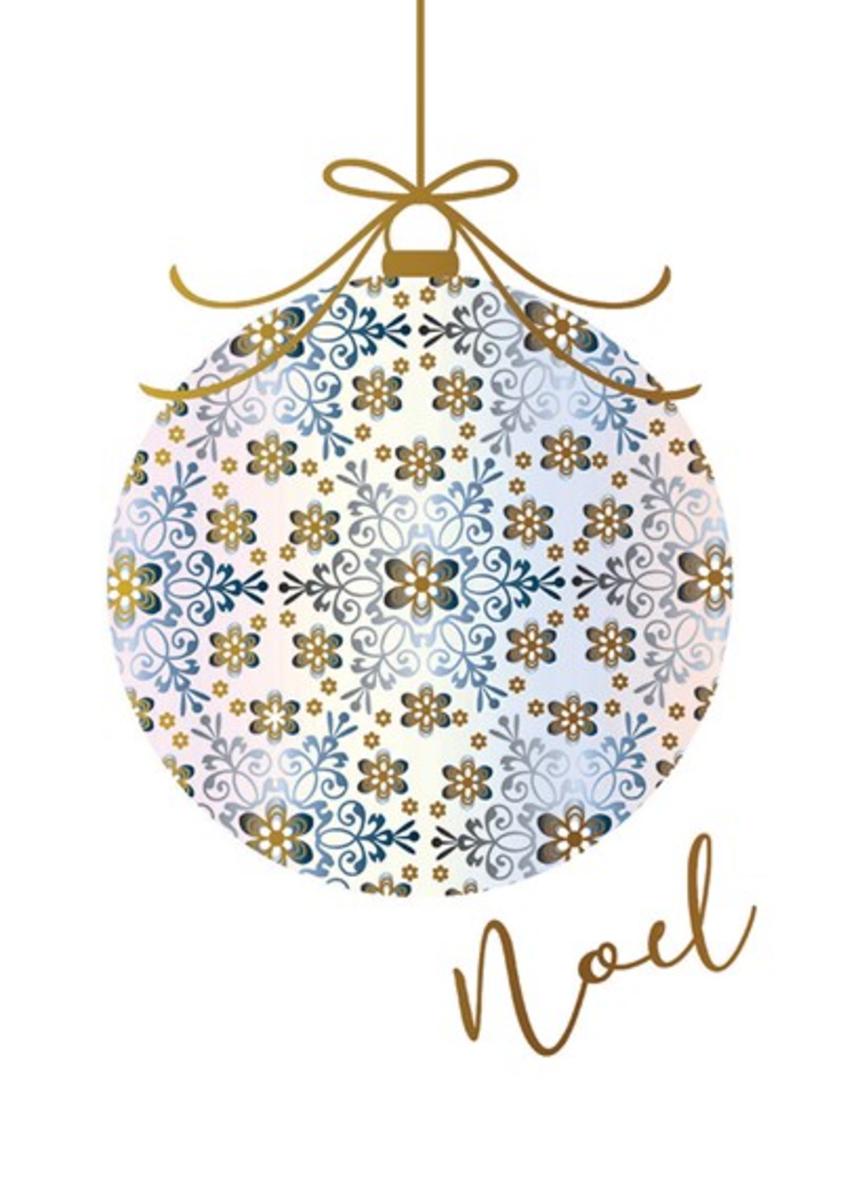 Filigree Ornament Small Boxed Holiday Cards