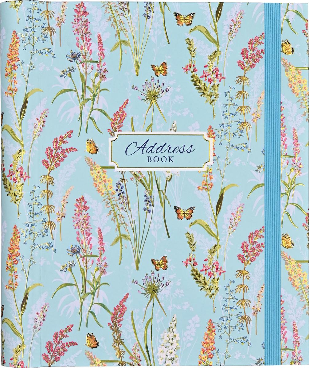 Blooms & Butterflies Large Address Book