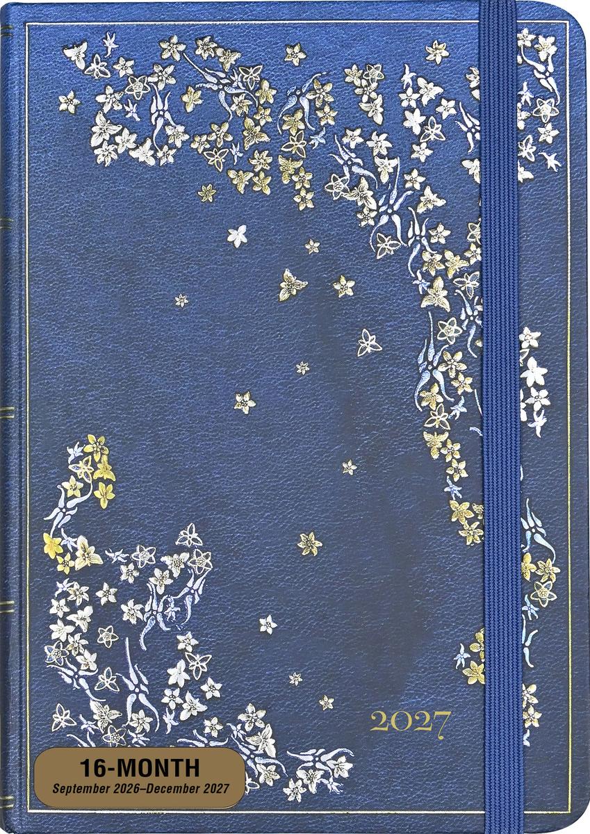 2027 Gilded Branch Weekly Planner (16 months, Sept 2026 to Dec 2027)