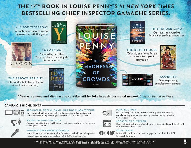 The Madness of Crowds by Louise Penny, Hardcover