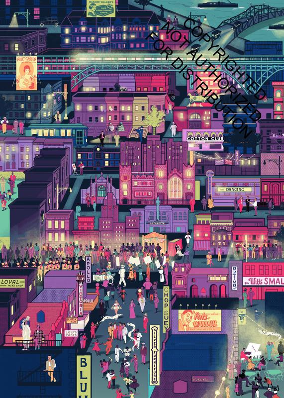 The World of the Harlem Renaissance 1000 Piece Puzzle by Noa