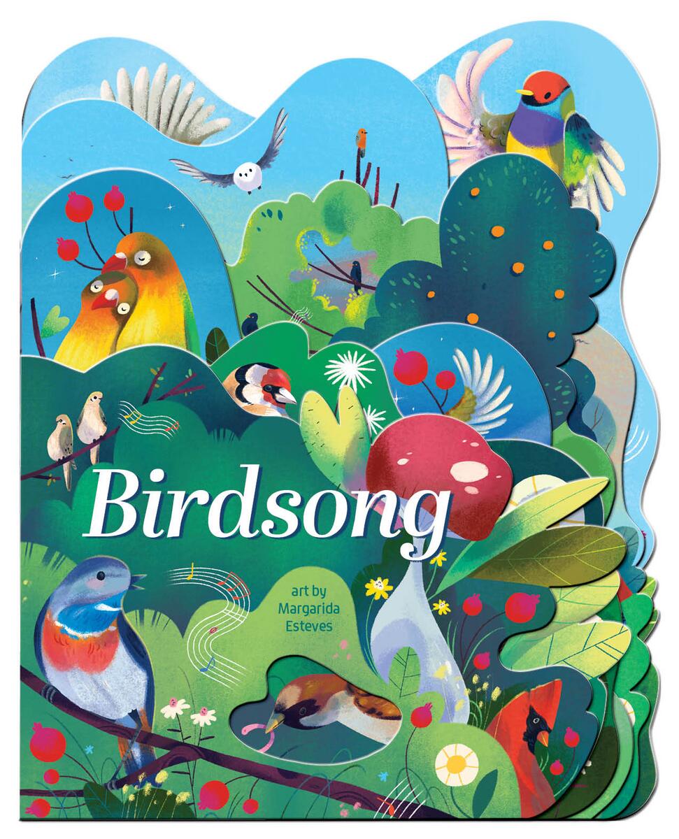 Birdsong: A lush multi-layered die cut reveal celebrating Birds