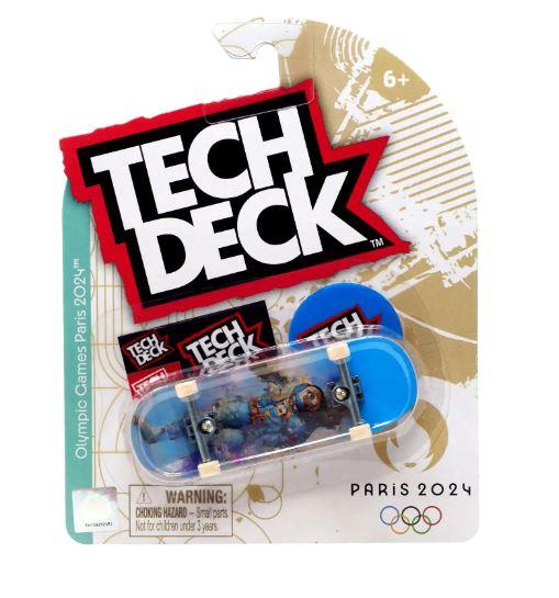 Olympic 2024 Tech Deck Finger Skateboard, Assorted by Spin