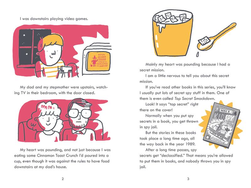 Mac Saves the World (Mac B., Kid Spy #6) by Mac Barnett, Mike