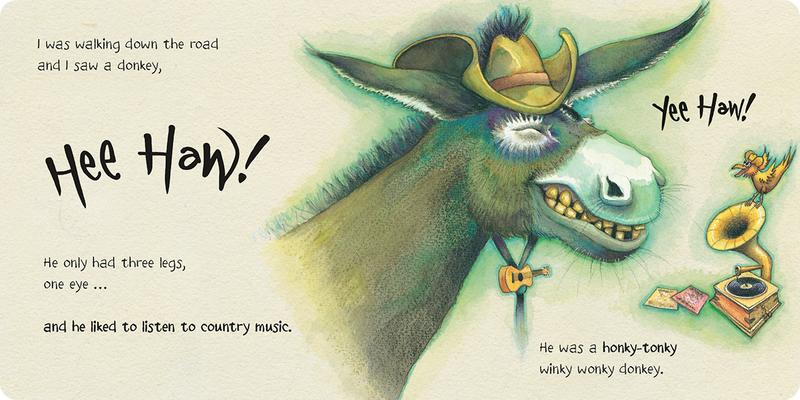 The Wonky Donkey (Board Book) by Craig Smith, Katz Cowley | Banter
