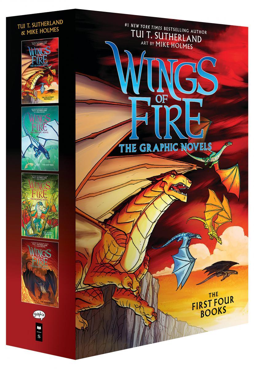 Wings of Fire #1-#4 - A Graphic Novel Box Set (Wings of Fire Graphic Novels #1-#4)