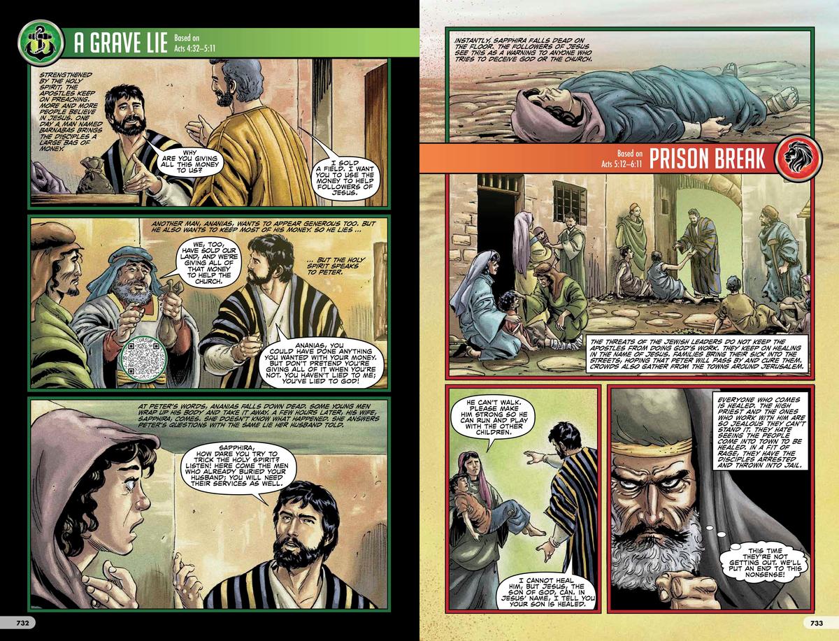 The Action Bible by Sergio Cariello | Heaven Sent
