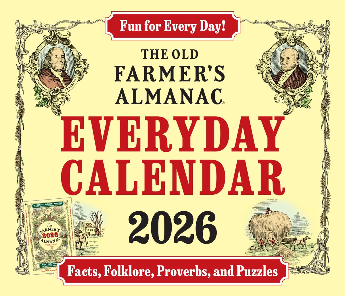 2026 The Old Farmer's Almanac Everyday Calendar