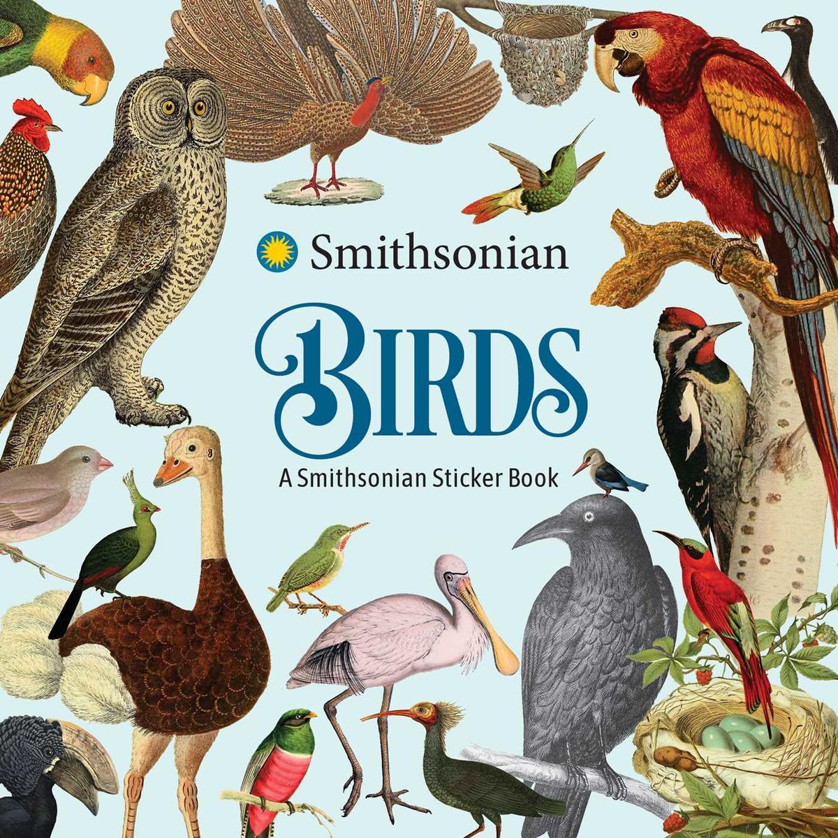 Birds: A Smithsonian Sticker Book
