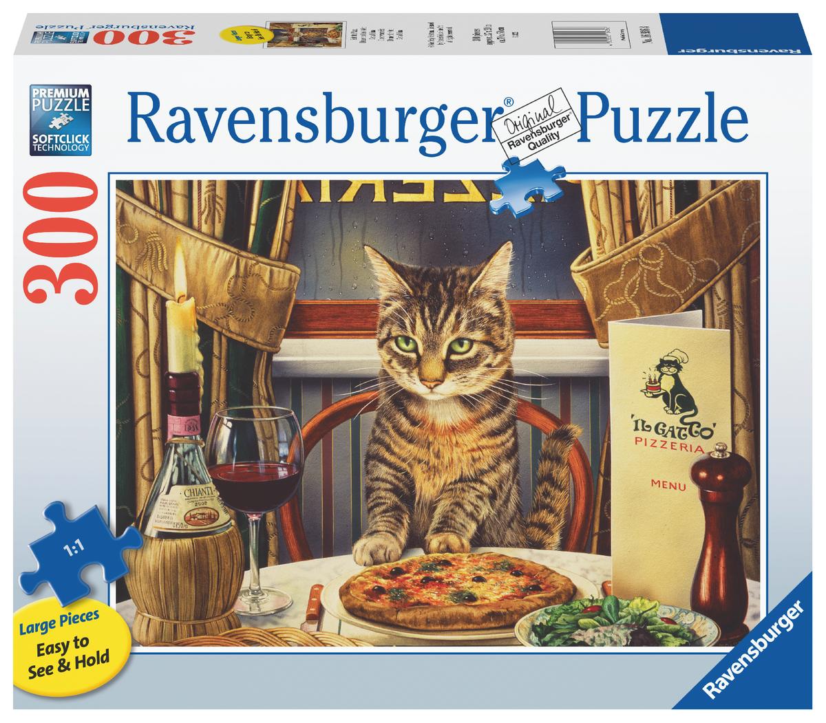 Dinner for One 300 Piece Large Format Jigsaw Puzzle