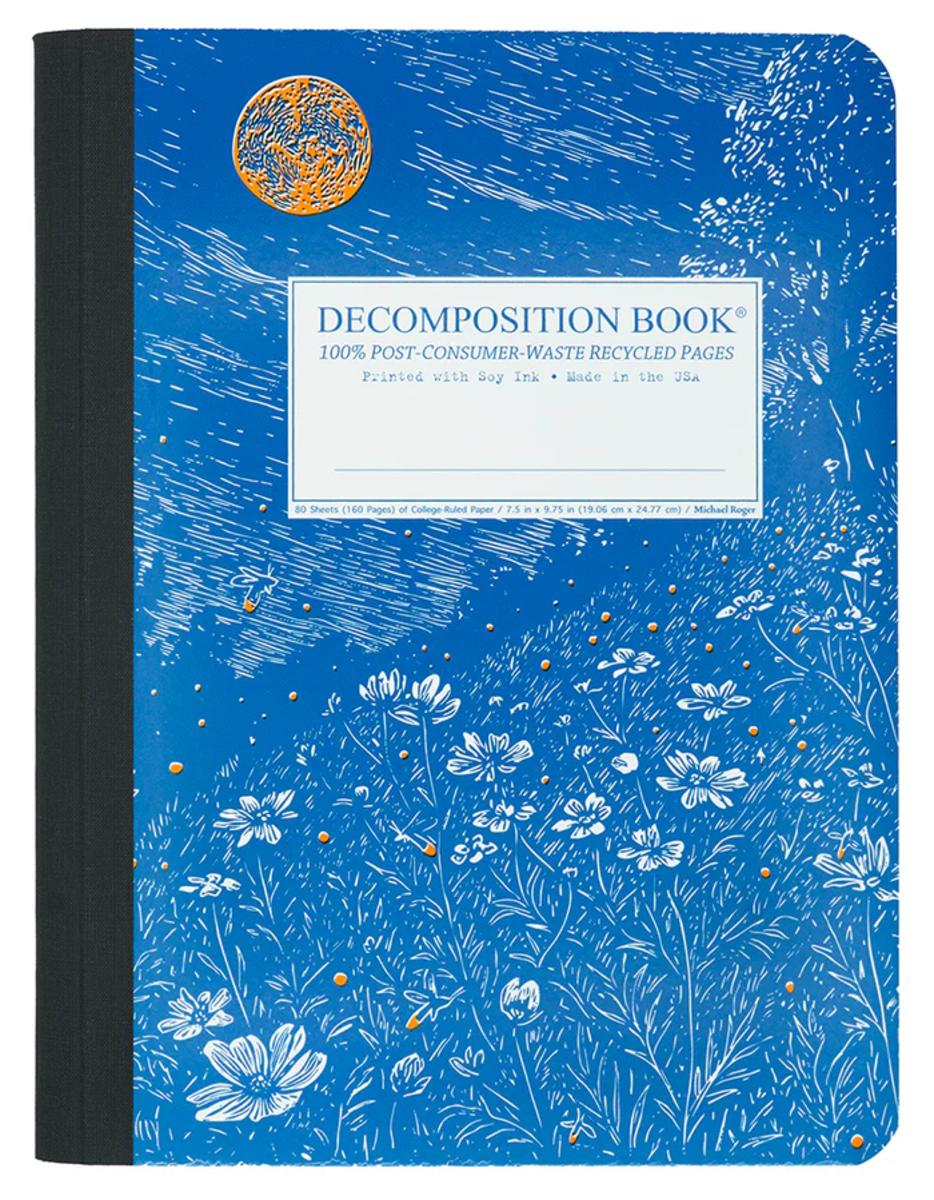 Fireflies Ruled Notebook