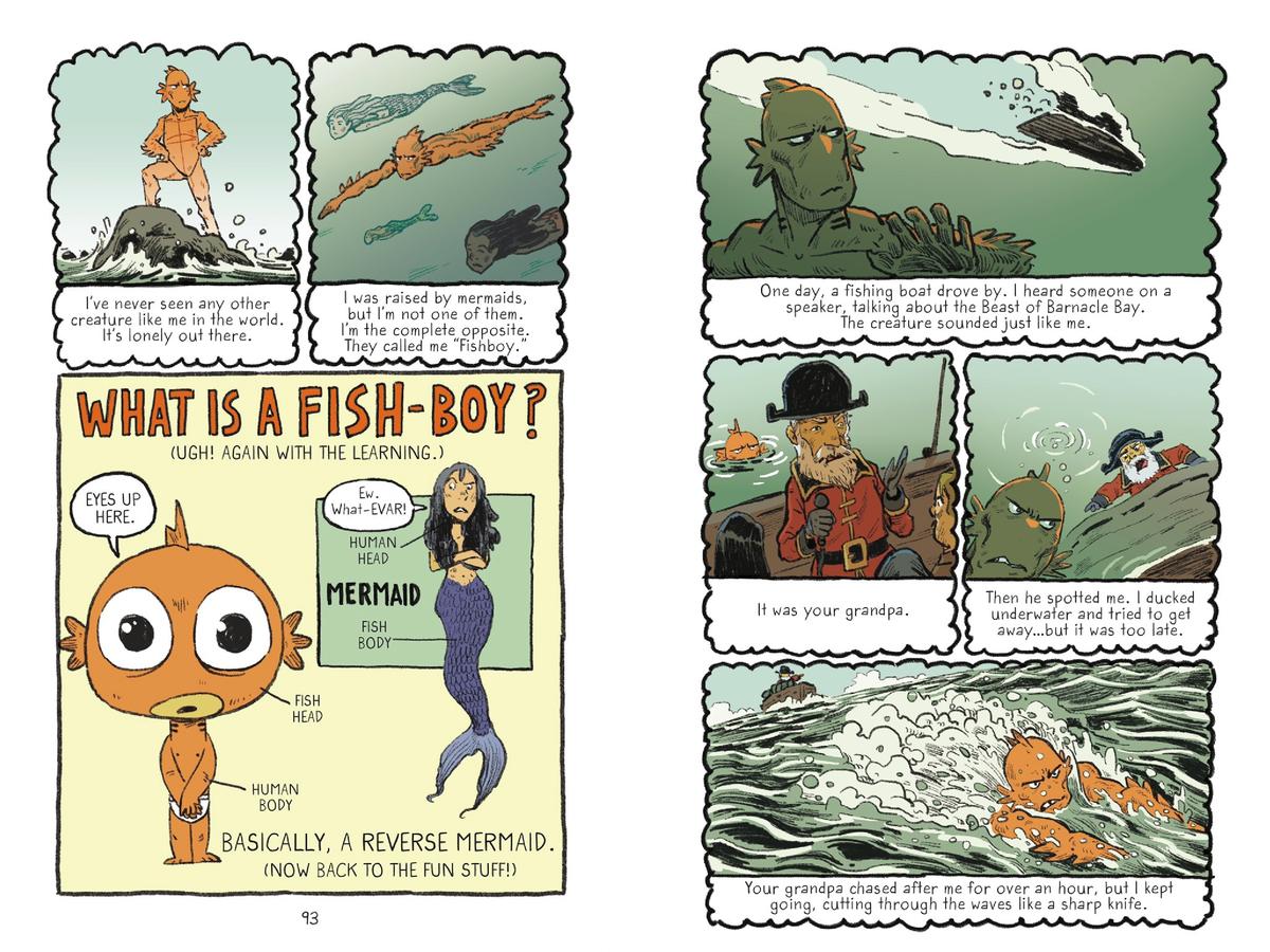 A Fishboy Named . . . Sashimi by Dan Santat | Ruby's Books
