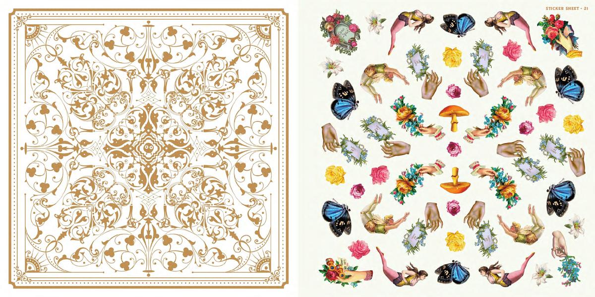 The Antiquarian Sticker Book by Tae Won Yu, Odd Dot | Banyen Books