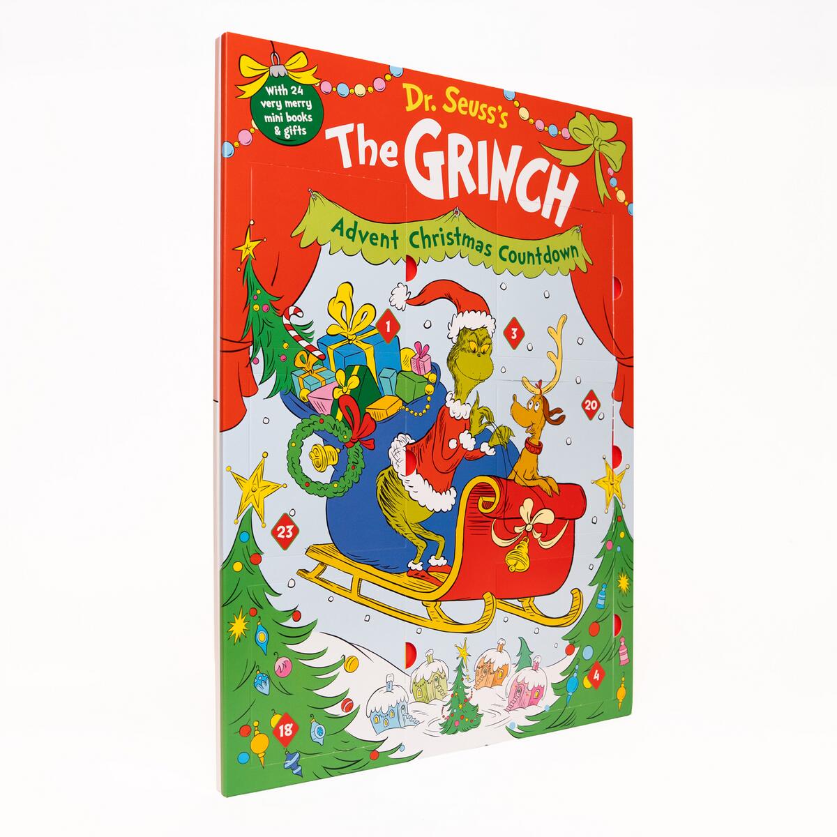 Dr. Seuss's The Grinch Advent Christmas Countdown: With 24 very merry mini books & gifts
