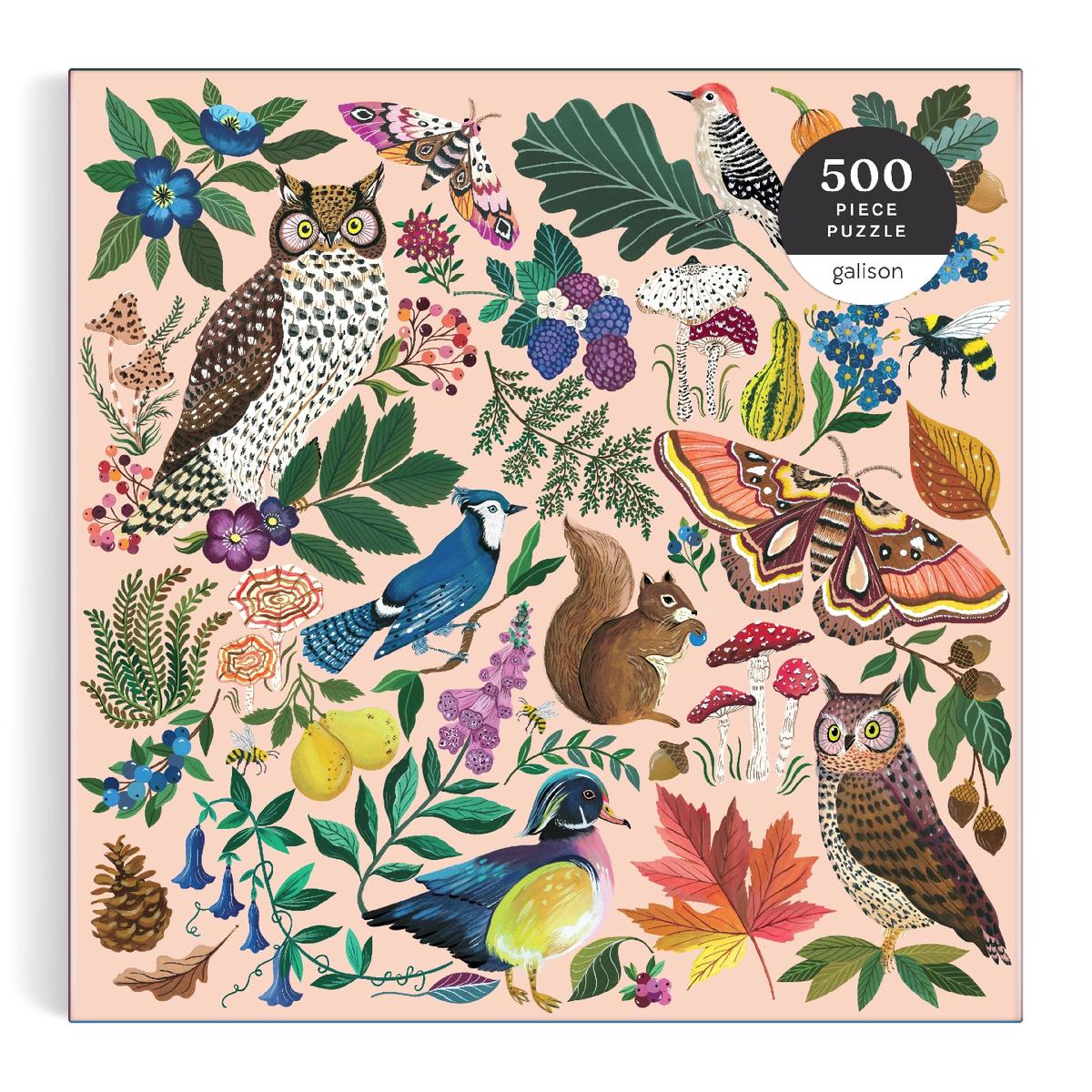 Nature in Autumn 500 Piece Puzzle by Galison, Christine De
