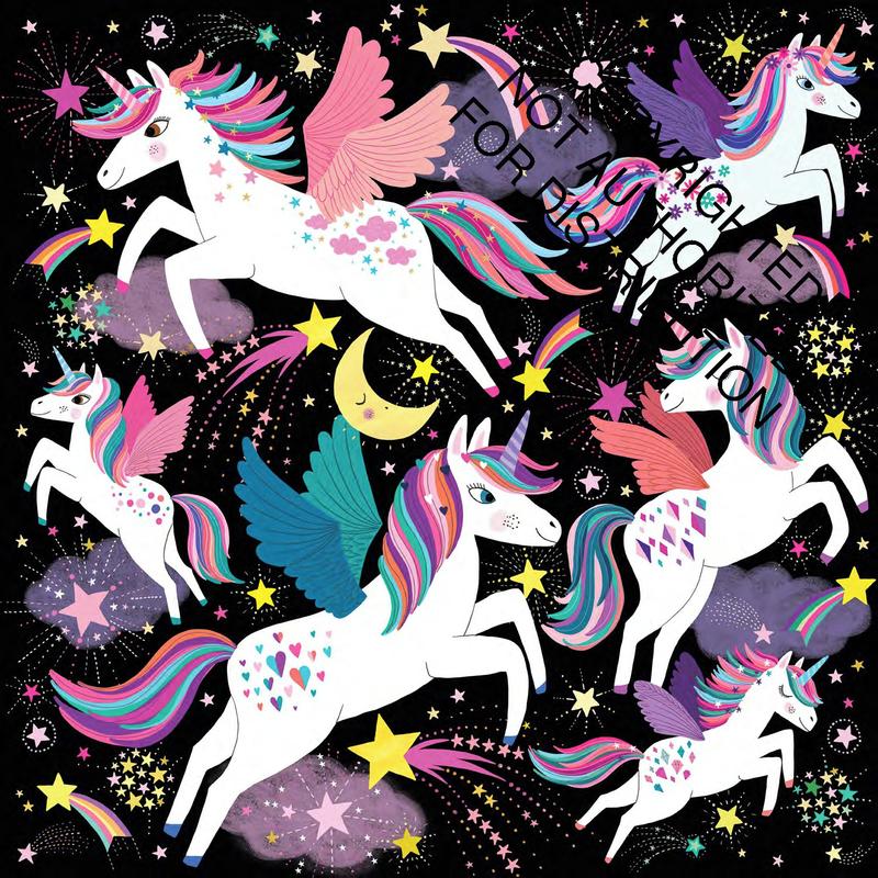unicornマエストロ　フェーズ3 TRiNiDAD Lopez4 セット Unicorns Illuminated 300 Piece Glow in the Dark Family Puzzle by