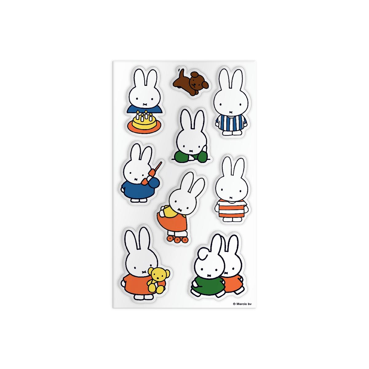 Miffy Sticker Tin by Galison, Dick Bruna | Mosaic Books