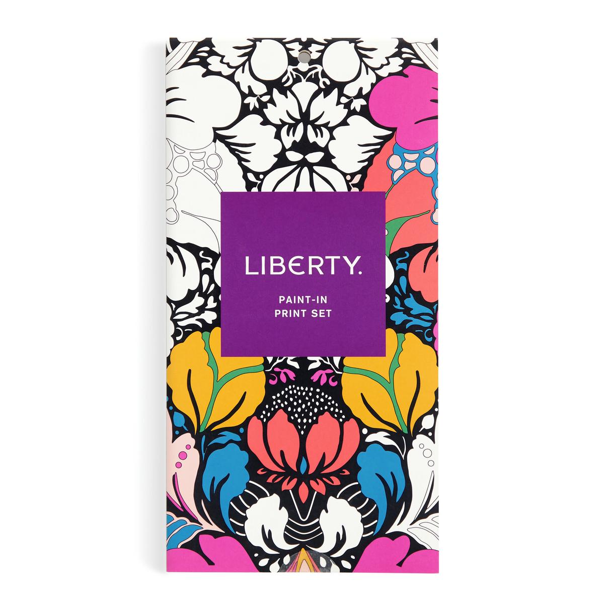 Liberty Paint-In Print Set by Galison, Liberty Liberty London