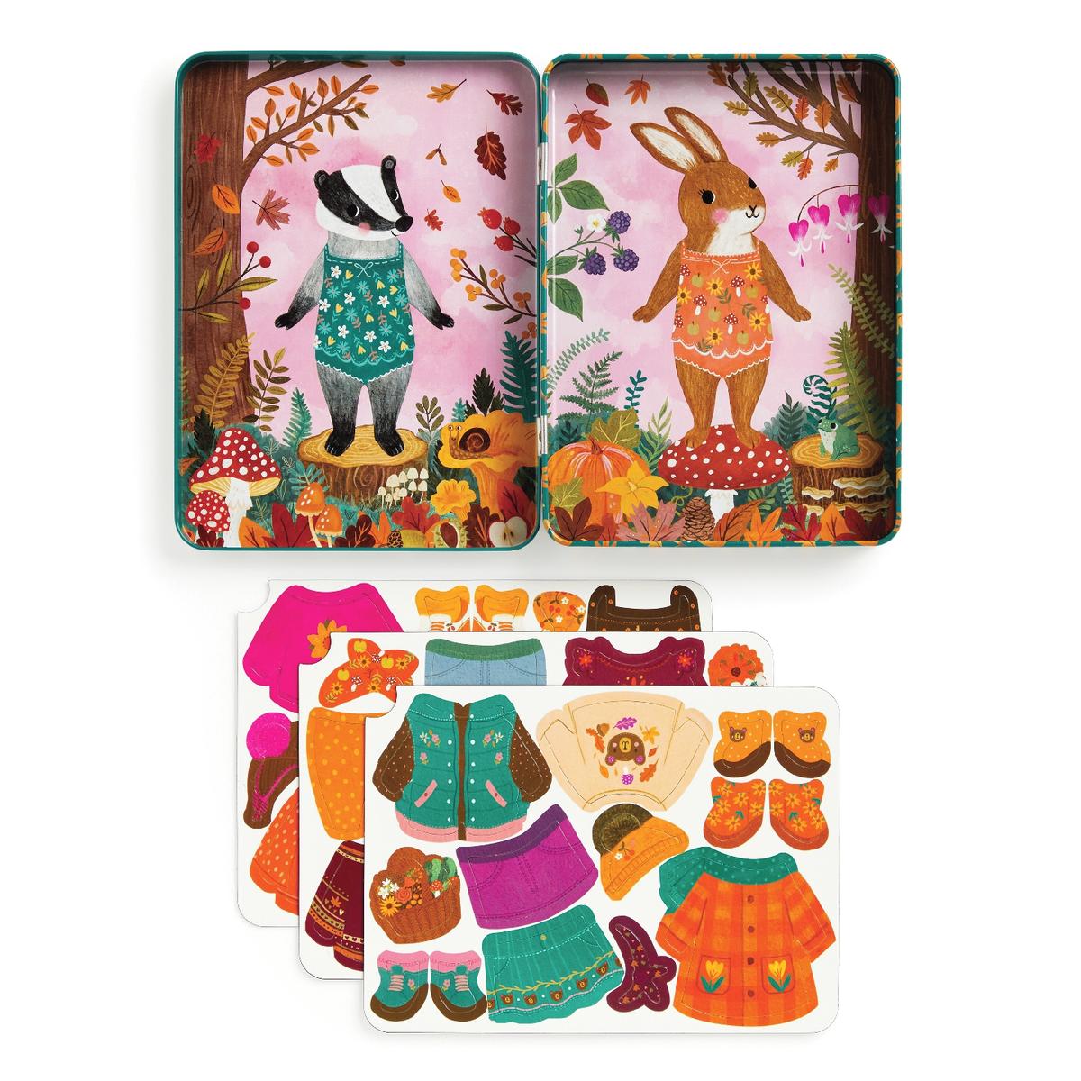 Folklore Forest Magnetic Dress-up by Mudpuppy | Mosaic Books