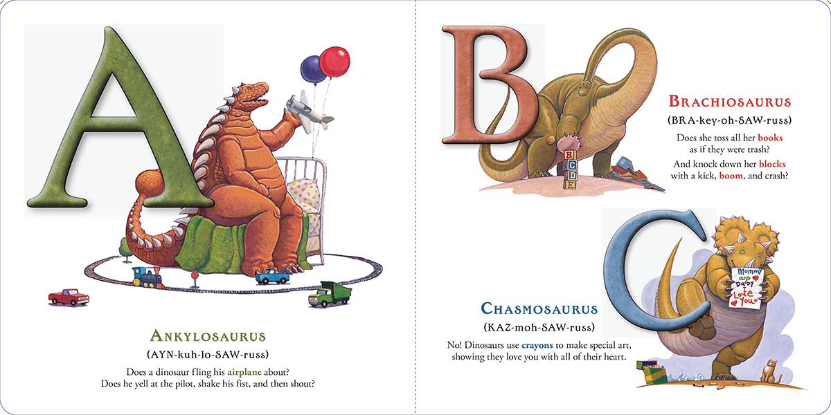 How Do Dinosaurs Go from A to Z? by Jane Yolen, Mark Teague