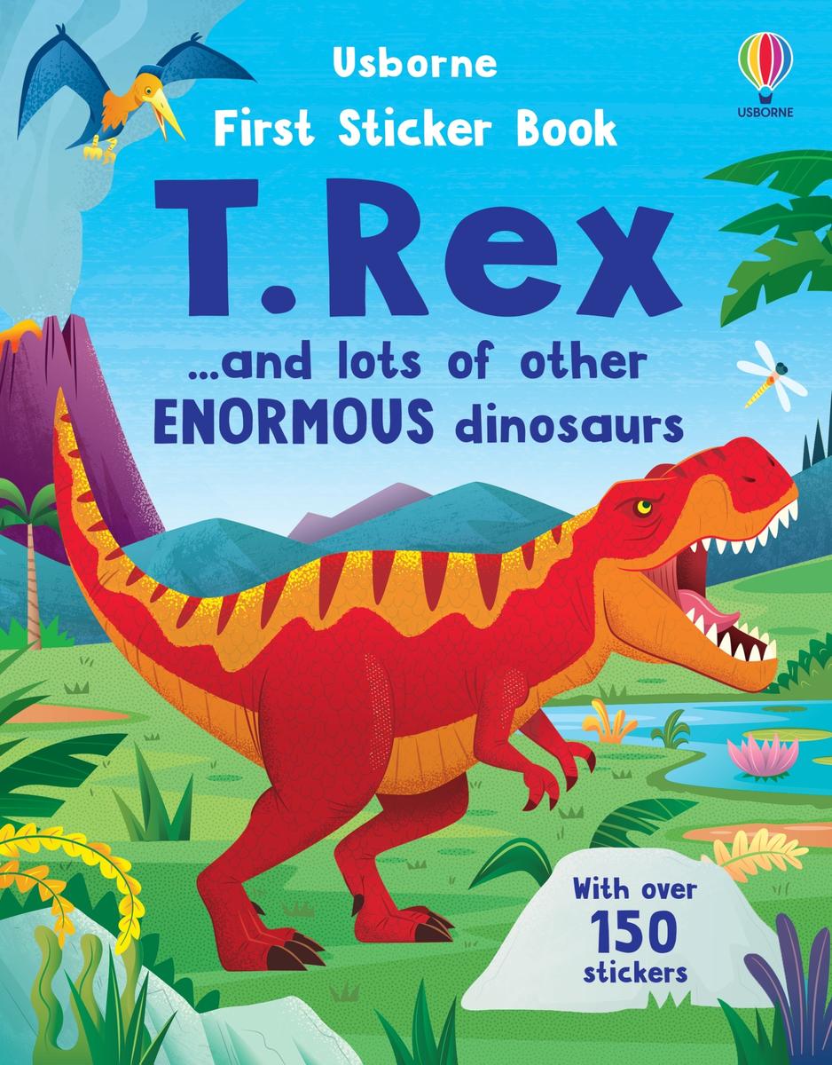 First Sticker Book T. Rex - 